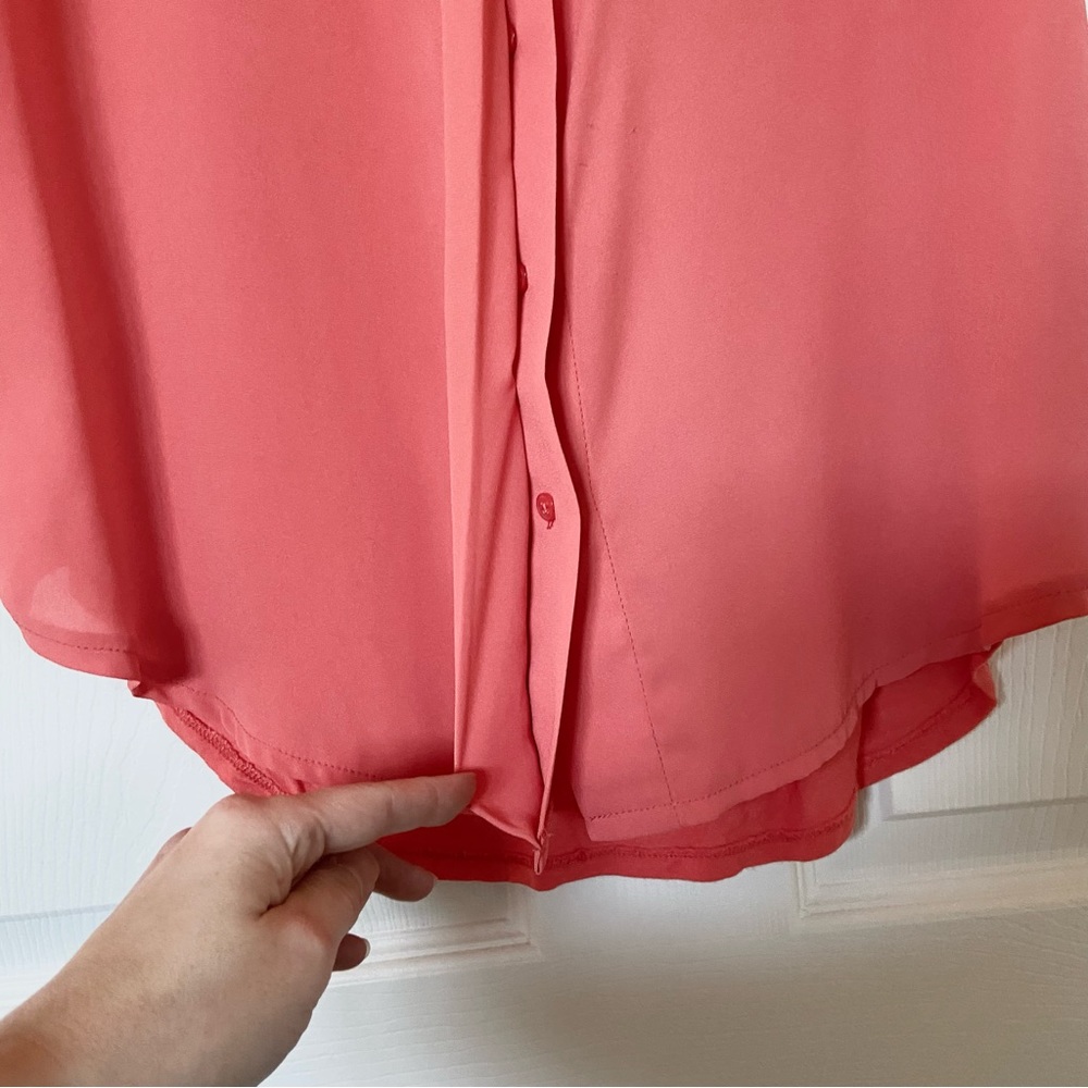 Loft Button Down Chest Pocket Shell - image 6